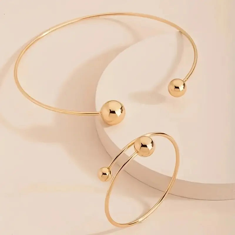 Patty™ | Gouden Armbanden Set