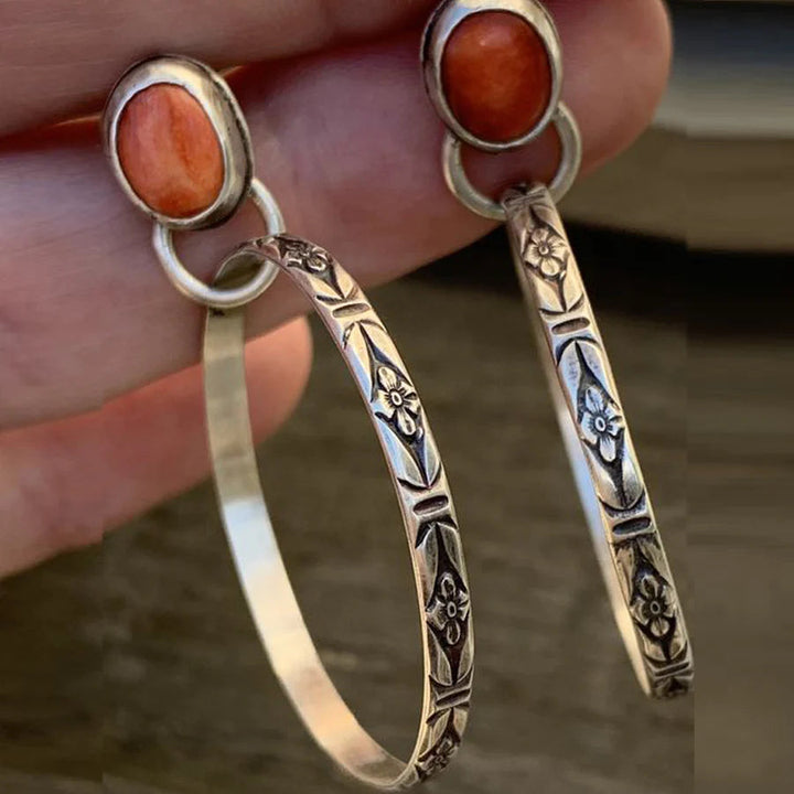 Jet™ | Onyx Oorbellen in Boho Stijl