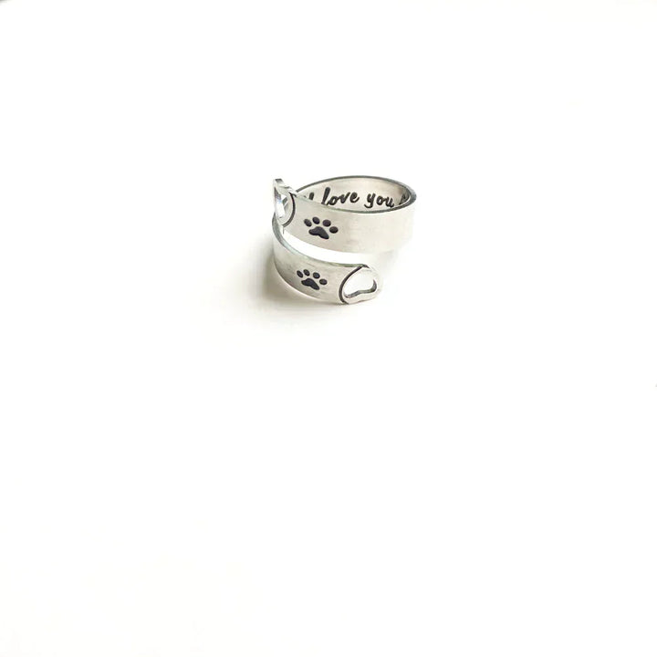 Berg™ | Verstelbare Ring met Pootje en Hart