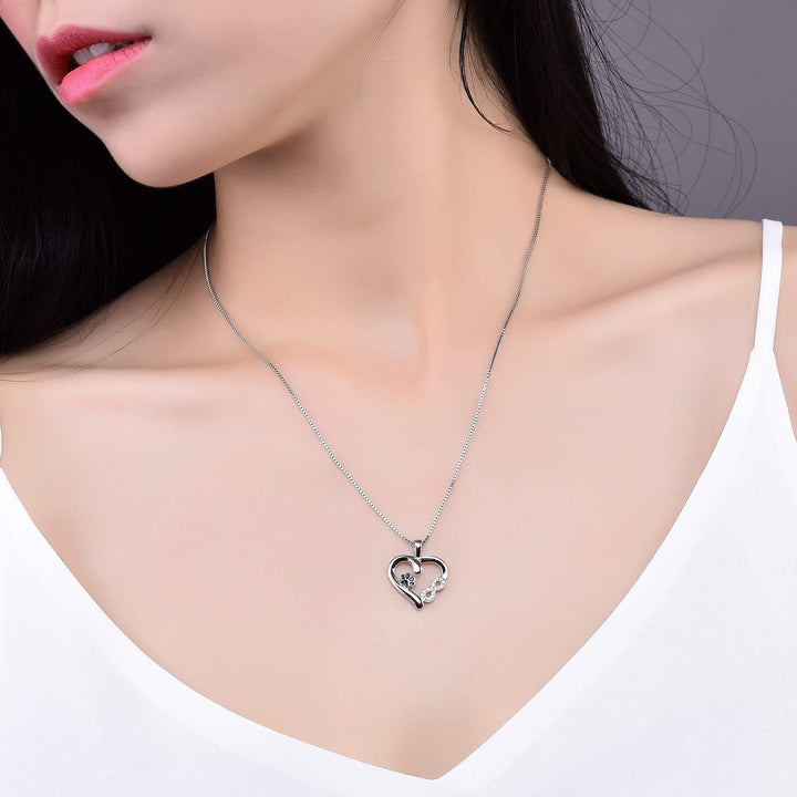Lien™ | Ketting met Pootje en Hart