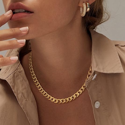 Hellen™ | Gouden Schakelketting