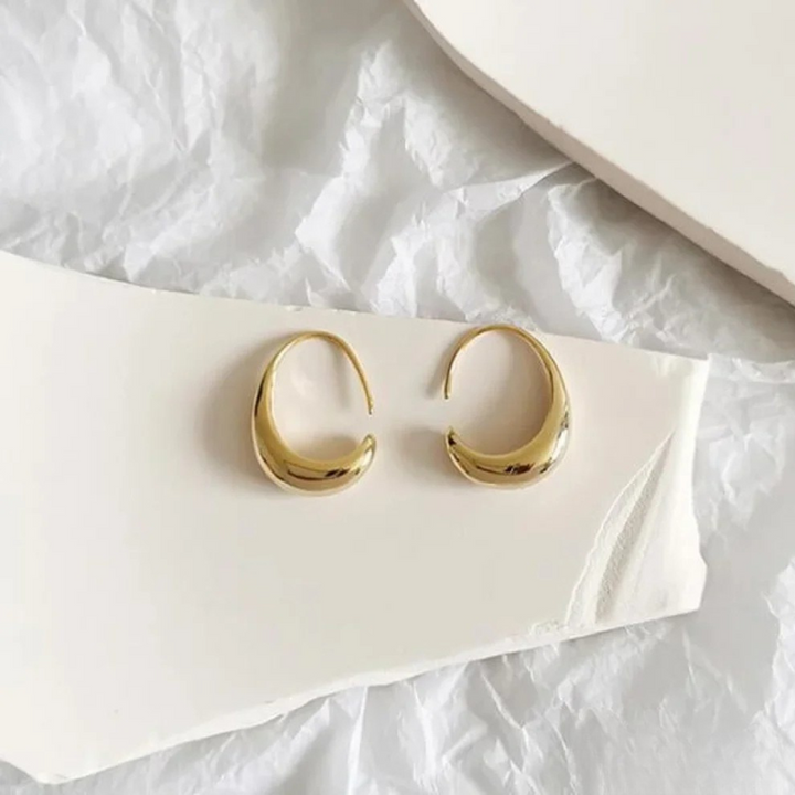 Cora™ | Goud en Zilveren Oorbellen