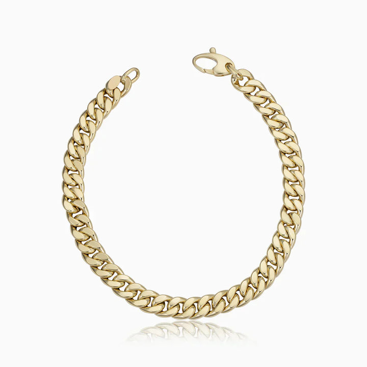 Aaltje™ | Gouden Schakelarmband