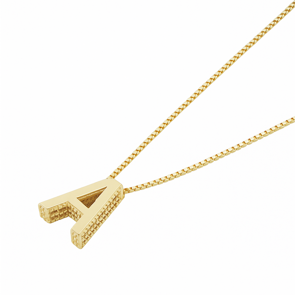 Simone™ | Gouden Initialen Ketting