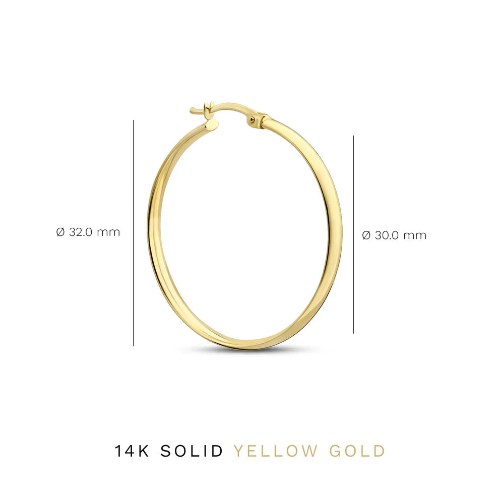 Ans™ | Gouden Oorbellen