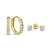Floor™ | Gouden Oorbellen Set
