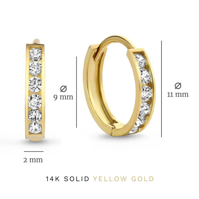 Floor™ | Gouden Oorbellen Set