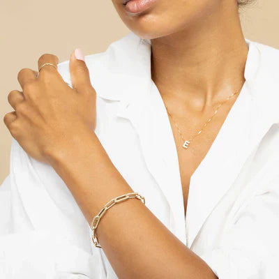 Simone™ | Gouden Initialen Ketting