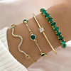 Linda™ | Gouden Armbanden Set