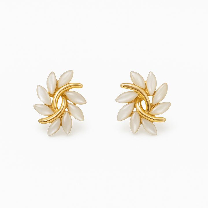 Lila™ | Oorbellen met Witte Opaal
