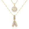 Loïs™ | Gouden Letter Ketting Set