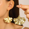 Annie™ | Gouden Bloem Oorbellen
