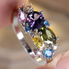 Regenboog™ | Zilveren Ring