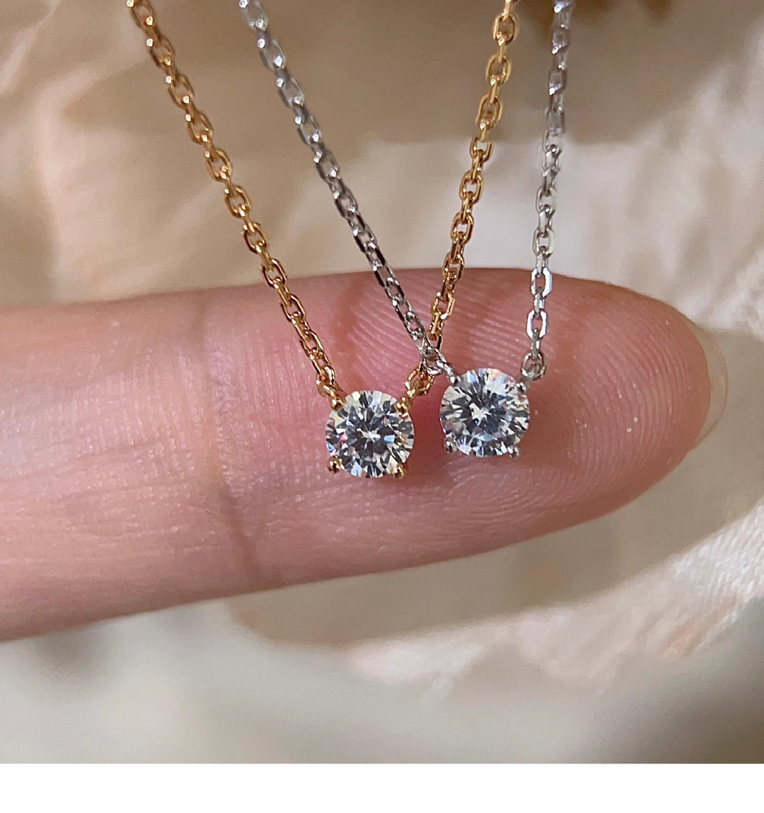 Daphne™ | Gouden Ketting met Steentje
