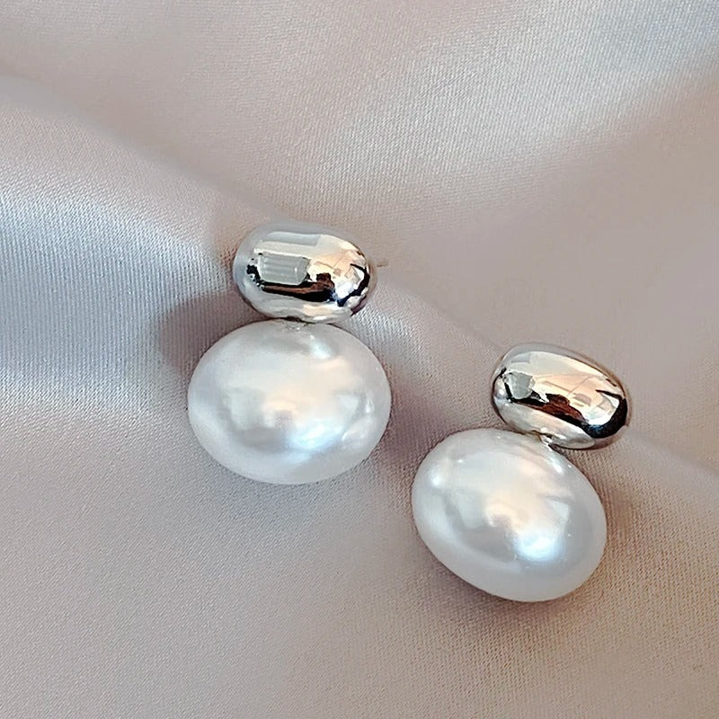 Ineke™ | Parel Oorbellen