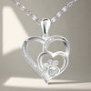 Pootje™ | Zilveren Ketting met Pootje en Hart