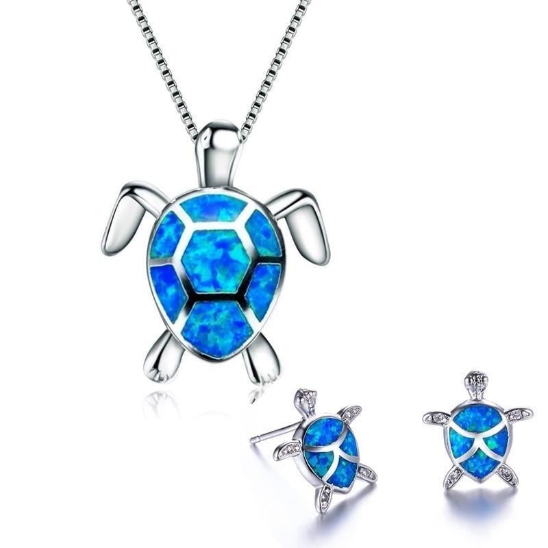 Willy™ | Zeeschildpad Sieraden Set