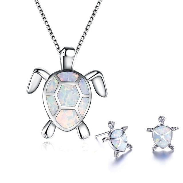 Willy™ | Zeeschildpad Sieraden Set
