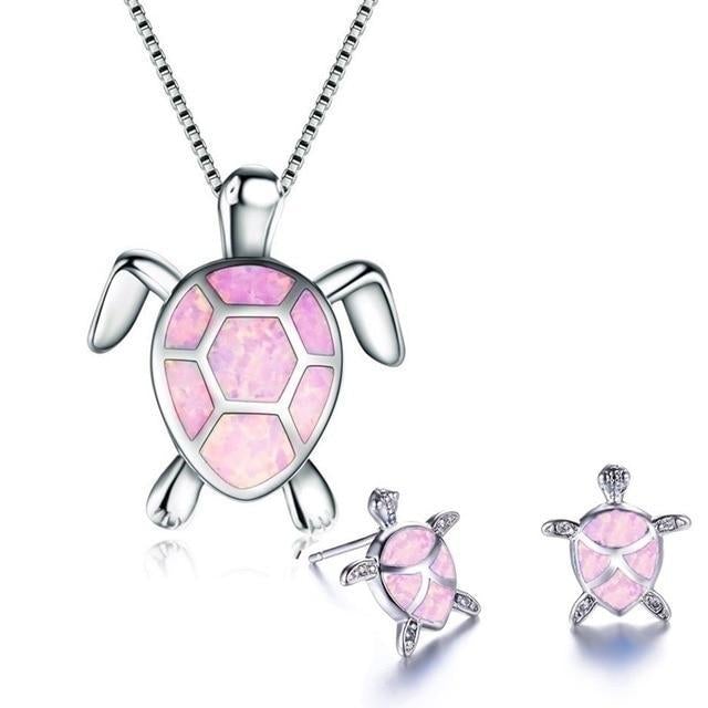 Willy™ | Zeeschildpad Sieraden Set