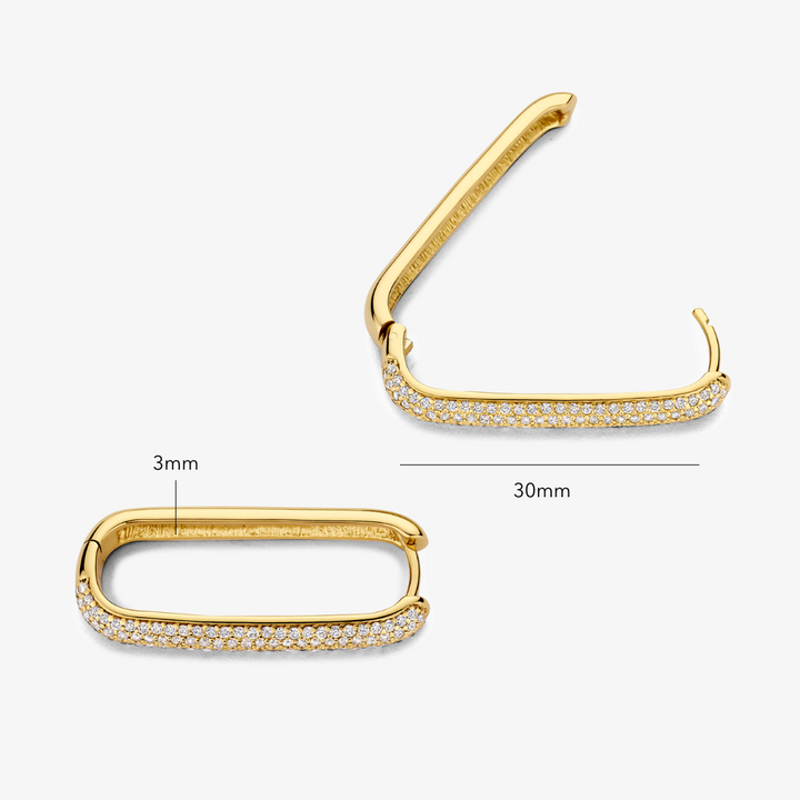 Gerda™ | Grote Gouden Hoepel Oorbellen